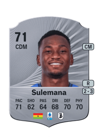 Ibrahim Sulemana Rare 71 OVR