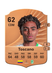 Kilian Toscano Rare 62 OVR