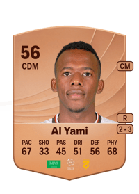 Mohammed Al Yami Common 56 OVR