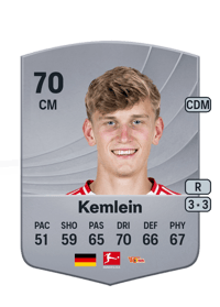 Aljoscha Kemlein Common 70 OVR
