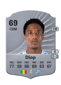 Pape Demba Diop Rare 69 OVR