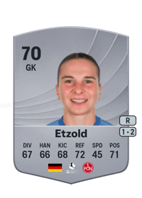 Hannah Etzold Common 70 OVR