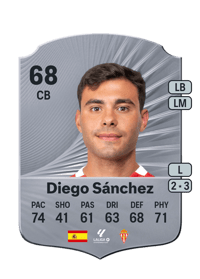 Diego Sánchez Rare 68 OVR