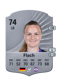 Paula Flach Rare 74 OVR