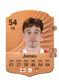 Aaron James Rare 54 OVR