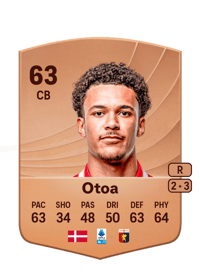 Sebastian Otoa Common 63 OVR