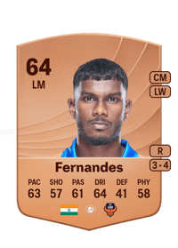Brison Fernandes Common 64 OVR