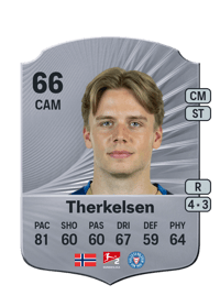 Jonas Therkelsen Rare 66 OVR