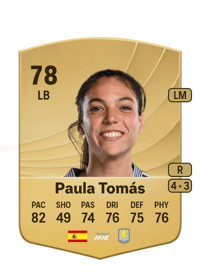 Paula Tomás Common 78 OVR