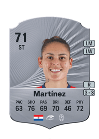Jessica Martínez Rare 71 OVR