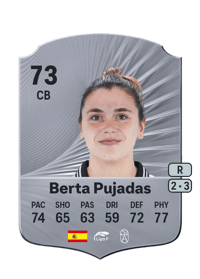 Berta Pujadas Rare 73 OVR