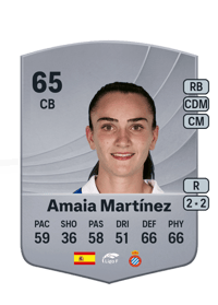 Amaia Martínez Common 65 OVR