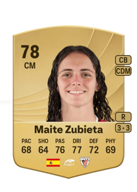 Maite Zubieta Common 78 OVR