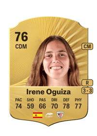 Irene Oguiza Rare 76 OVR