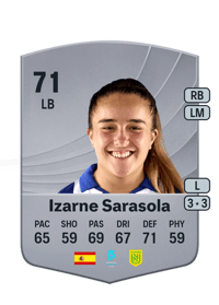Izarne Sarasola Common 71 OVR
