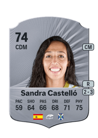 Sandra Castelló Rare 74 OVR