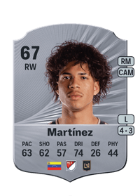 David Martínez Rare 67 OVR