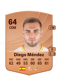 Diego Méndez Common 64 OVR