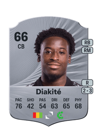 Ibrahim Diakité Rare 66 OVR