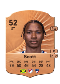 Tarik Scott Rare 52 OVR