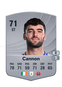 Tom Cannon Common 71 OVR