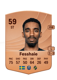 Alexander Fesshaie Common 59 OVR