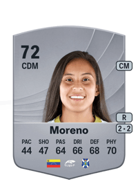 Yerliane Moreno Common 72 OVR