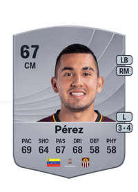Juan Camilo Pérez Common 67 OVR
