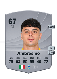 Giuseppe Ambrosino Common 67 OVR