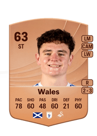 Bobby Wales Common 63 OVR