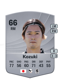 Soichiro Kozuki Common 66 OVR