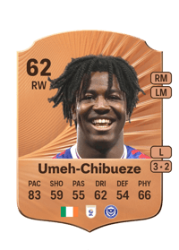 Franco Umeh-Chibueze Rare 62 OVR