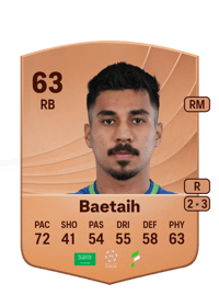 Saeed Baetaih Common 63 OVR