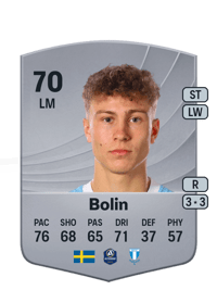 Hugo Bolin Common 70 OVR
