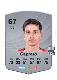 Nicolás Capraro Common 67 OVR