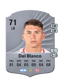 Mateo Del Blanco Rare 71 OVR