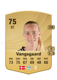 Amalie Vangsgaard Common 75 OVR