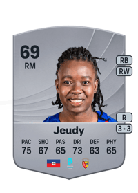 Sherly Jeudy Common 69 OVR