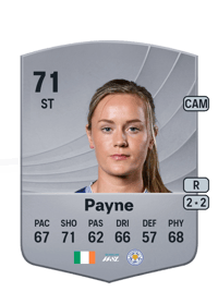 Heather Payne Common 71 OVR