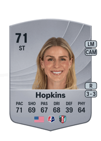 Haley Hopkins Common 71 OVR