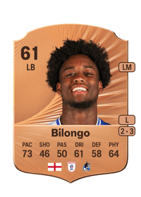 Bryant Bilongo Rare 61 OVR