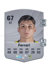 Andrés Ferrari Common 67 OVR