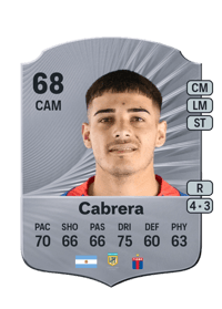 Elías Cabrera Rare 68 OVR