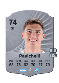 Joaquín Panichelli Rare 74 OVR