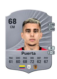 Gustavo Puerta Rare 68 OVR