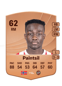 Yaw Paintsil Common 62 OVR