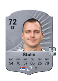 Nikola Štulić Rare 72 OVR