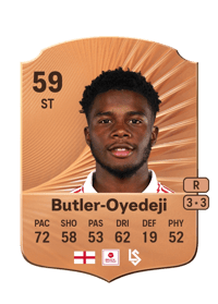 Nathan Butler-Oyedeji Rare 59 OVR