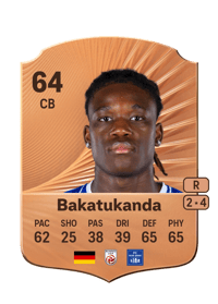 Elias Bakatukanda Rare 64 OVR