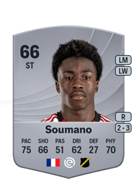 Moussa Soumano Common 66 OVR